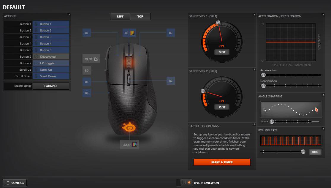 steelseries rival 710 software
