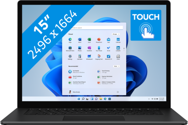 Microsoft Surface Laptop 5 15" i7/32GB/1TB BLACK aanbieding