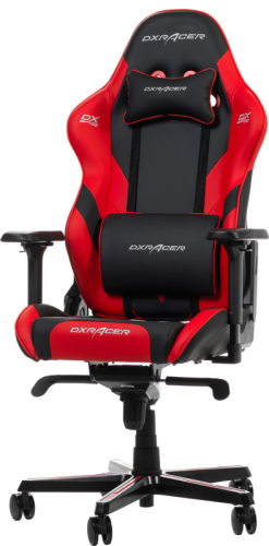 DXRacer GLADIATOR G001-N Gaming Chair – Zwart/Rood
