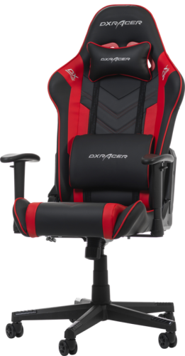 DXRacer PRINCE P132-NR Gaming Chair – Zwart/Rood